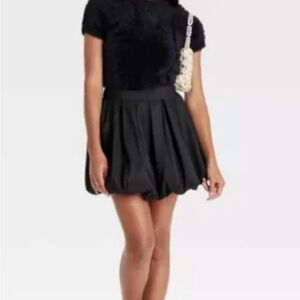 A New Black bubble Skirt